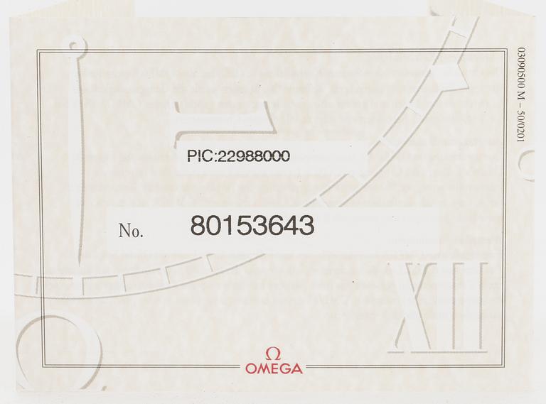 OMEGA, Seamaster Professional (300m/1000ft), Chronometer, chronograph, wristwatch, 41,5 mm,