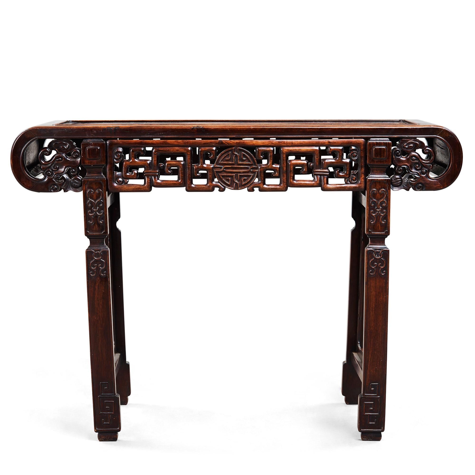ALTARBORD, hardwood. Tidigt 1900-tal.