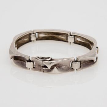 ARMBAND, Björn Weckström Lapponia 1978, silver.