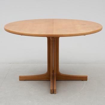 MATMÖBEL, 5 delar samt 2 iläggsskivor, Karl-Erik Ekselius, 1900-talets mitt.