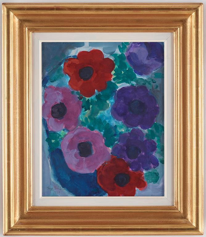 Inge Schiöler, "Blommande Anemoner".