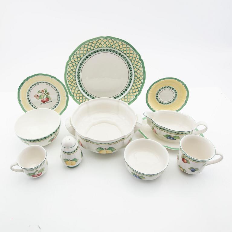 Service, 73 pieces, porcelain, "French Garden Fleurence", Villeroy & Boch, Germany.