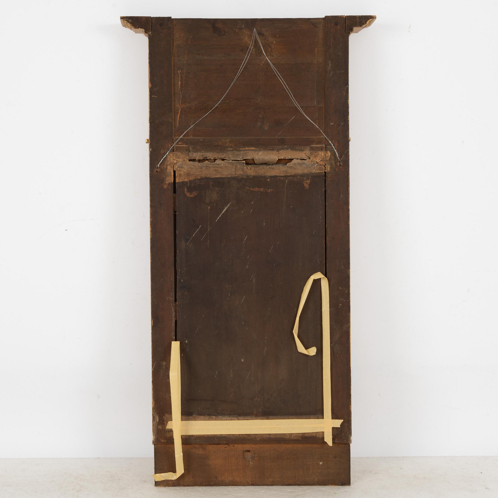 Mirror, late Gustavian, circa 1800.