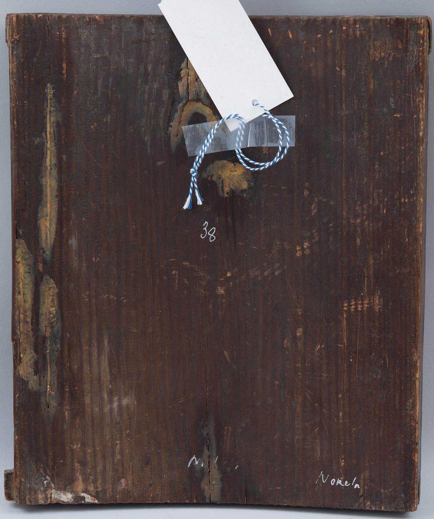 IKON, tempera på pannå, Ryssland 1800-tal.