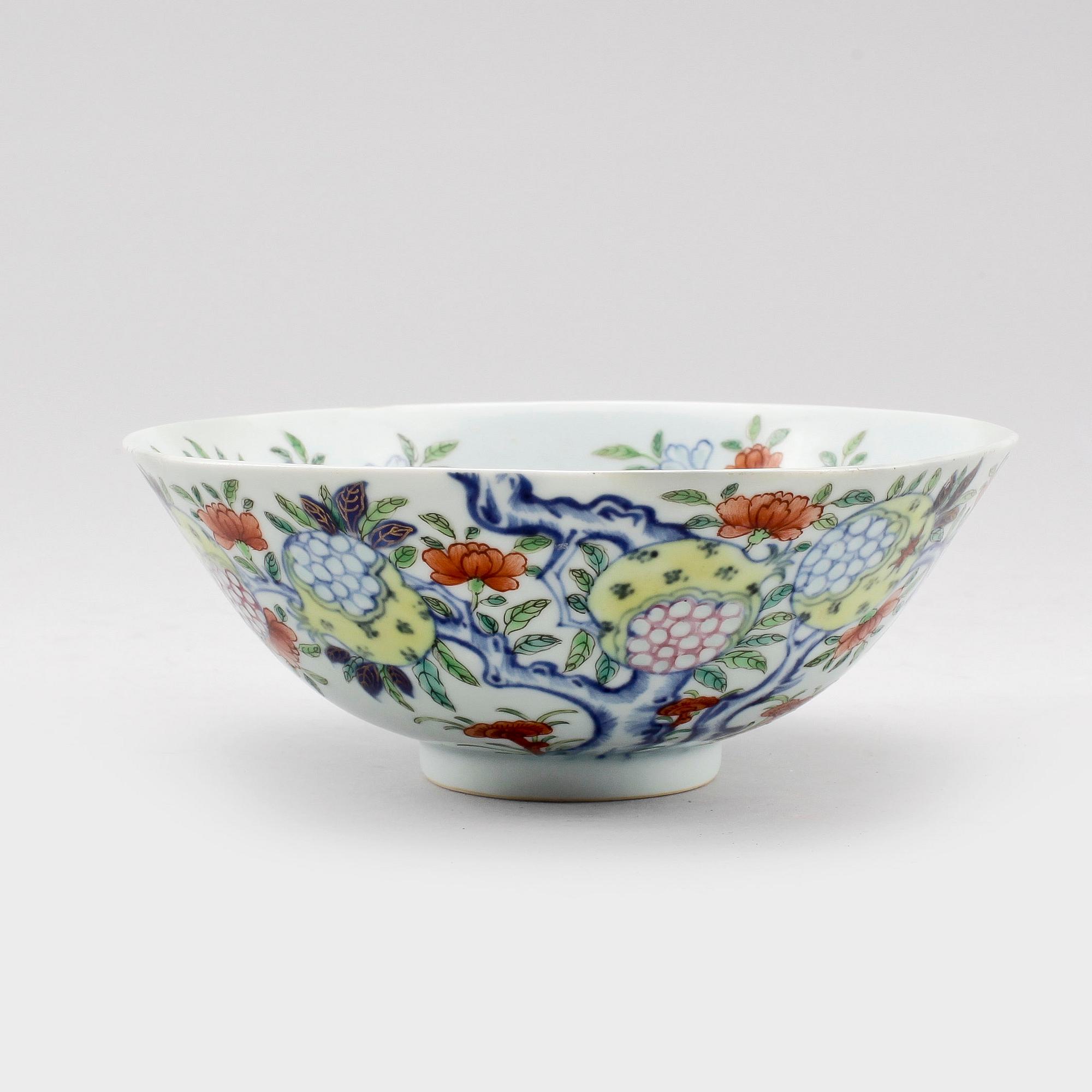 SKÅL, porslin, Kina, Republik.