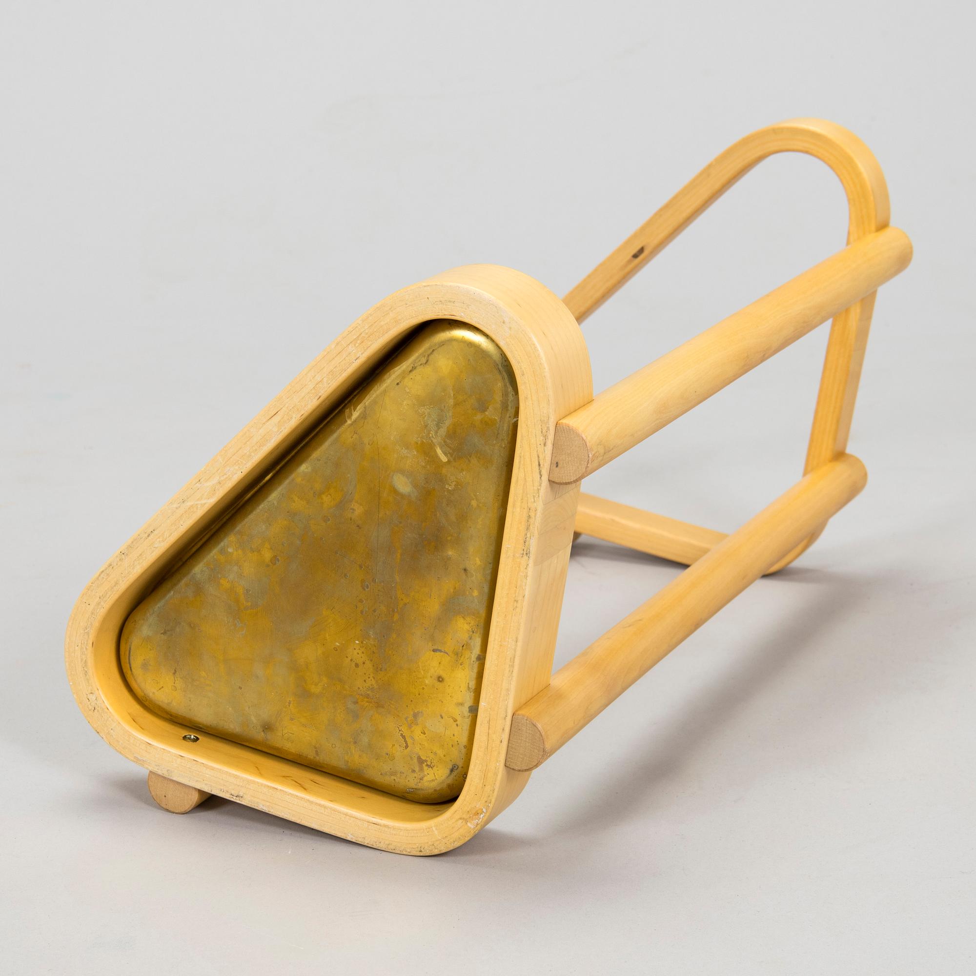 Alvar Aalto, a late 20th century '115' umbrella stand for Artek.