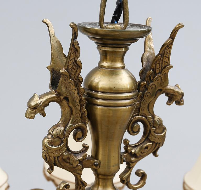 TAKKRONA, barockstil, 1900-talets mitt. Höjd 55 cm.