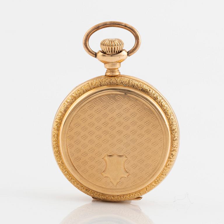 14K gold pocket watch, Standard U.S.A.