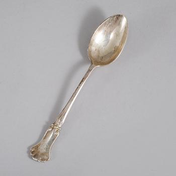 TESKEDAR, 15 st, silver, svenska importstämplar, 1930-tal, vikt 296 g.