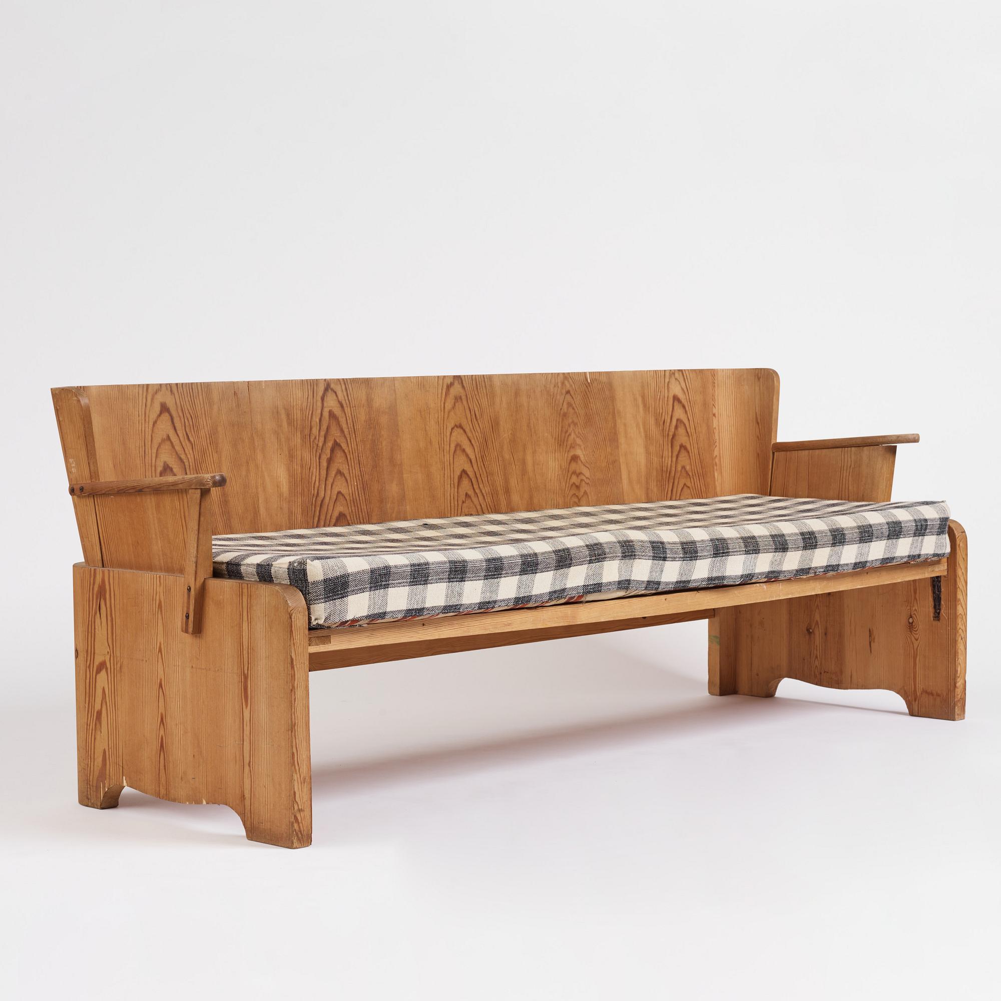 Göran Malmvall, soffa, modell "322" sportstugemöbel, Karl Andersson och Söner, 1940-tal.