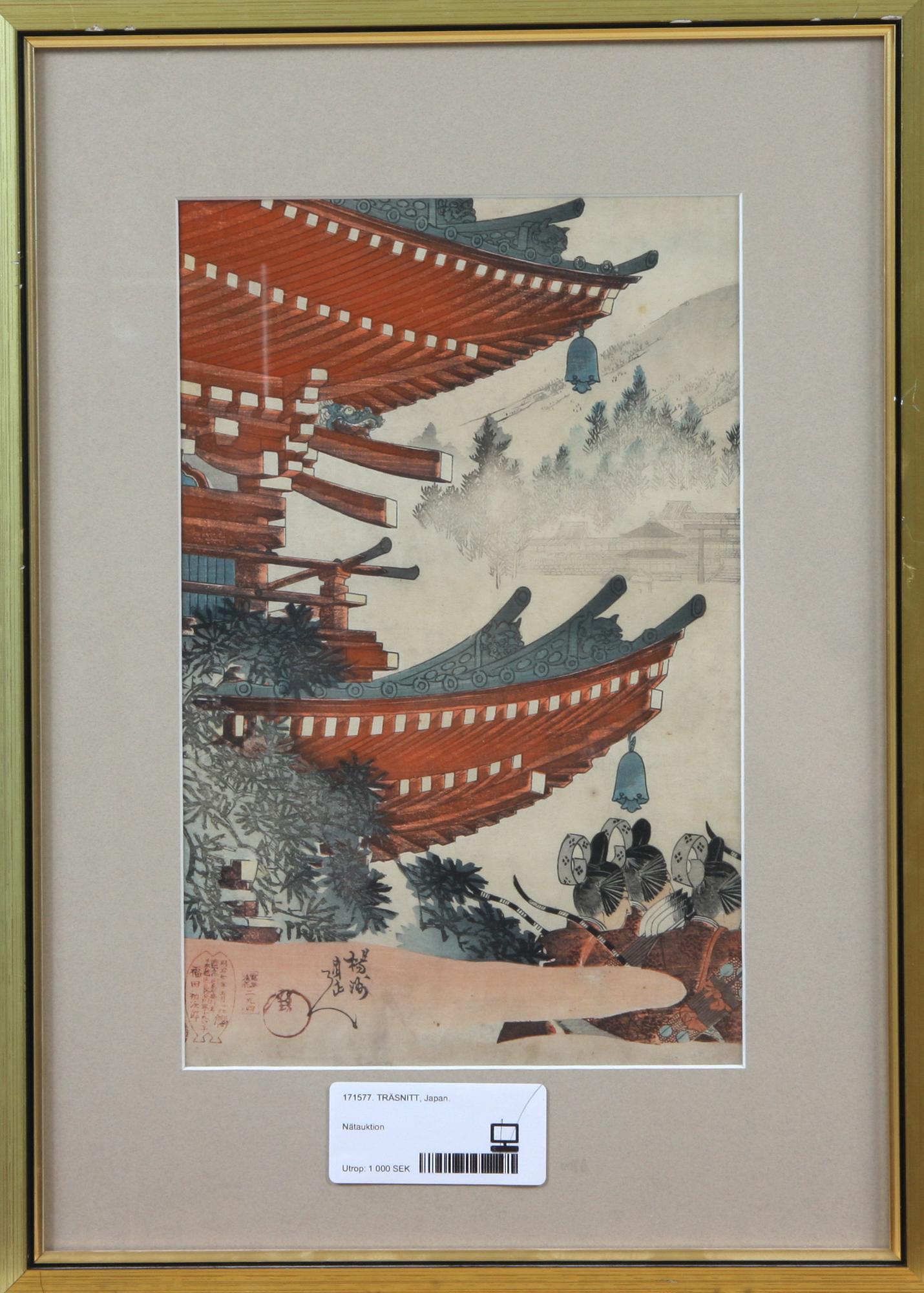 TRÄSNITT, Japan, 1800/1900-tal.