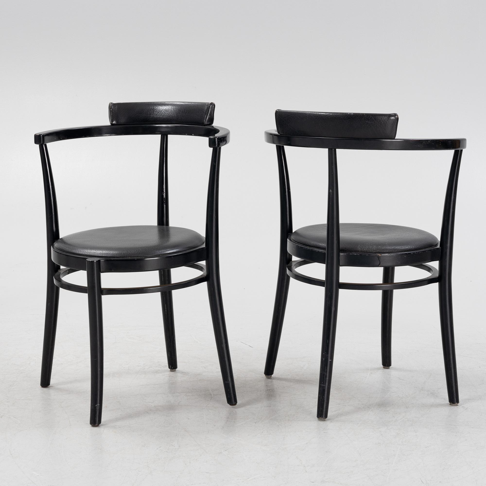 Åke Axelsson, four 'Bohem' chairs, Gemla, Sweden, 1989.