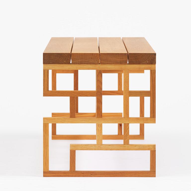 Ernst Billgren, a "Tjyvar" bench, ed. 41/51, Asp Snickeri, Stockholm 2006.