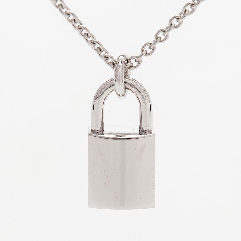 Hermès, halsband, "Kelly Cadenas", 18K vitguld och diamanter.