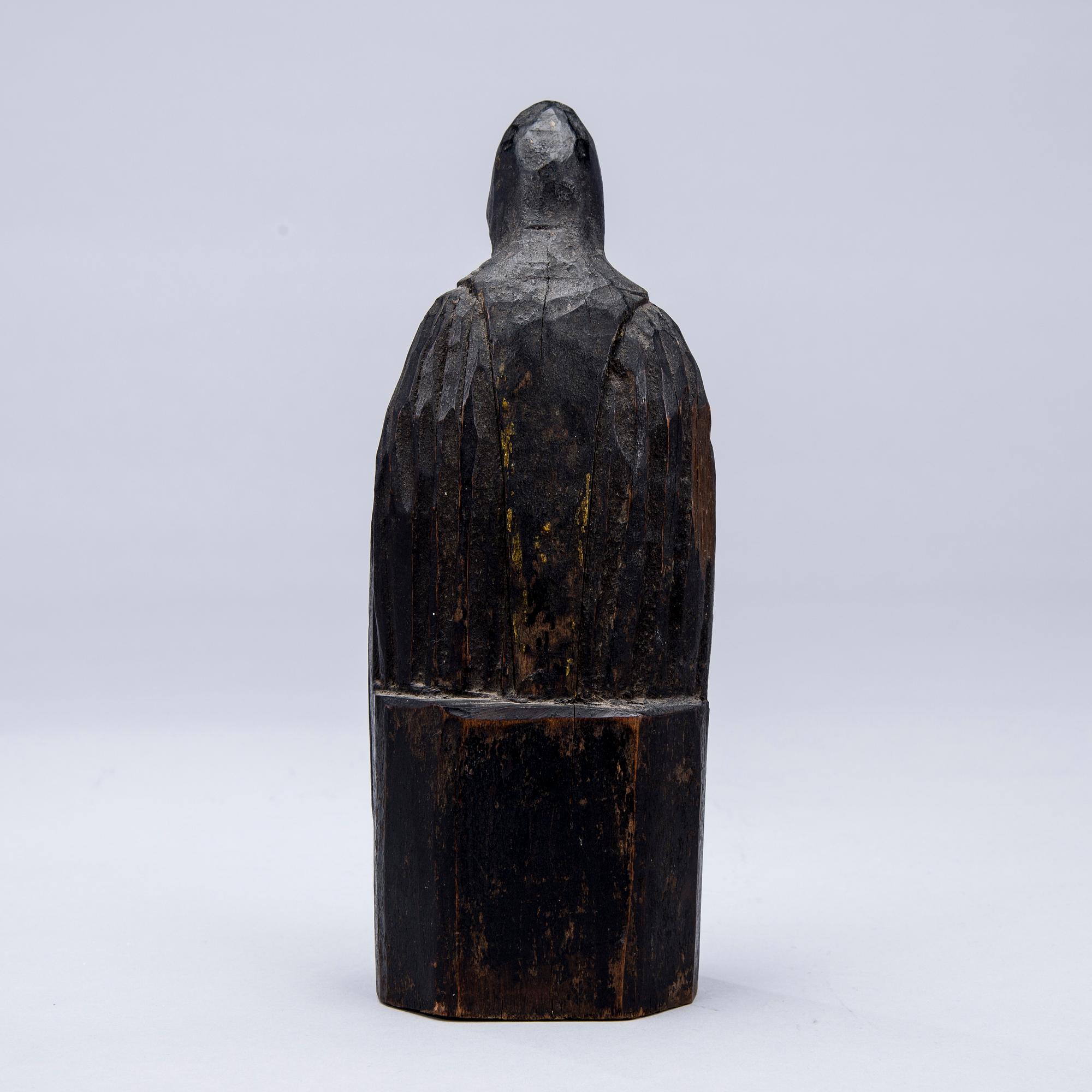 SKULPTUR, trä, 1800-tal, Ryssland.