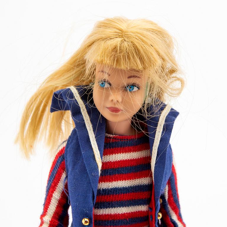 A set of Barbie dolls and accessories Matell 1960s.