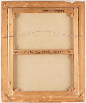Hilding Linnqvist, "Variation av Blommor i Veneziansk vas" (Variation of Flowers in Venetian Vase).