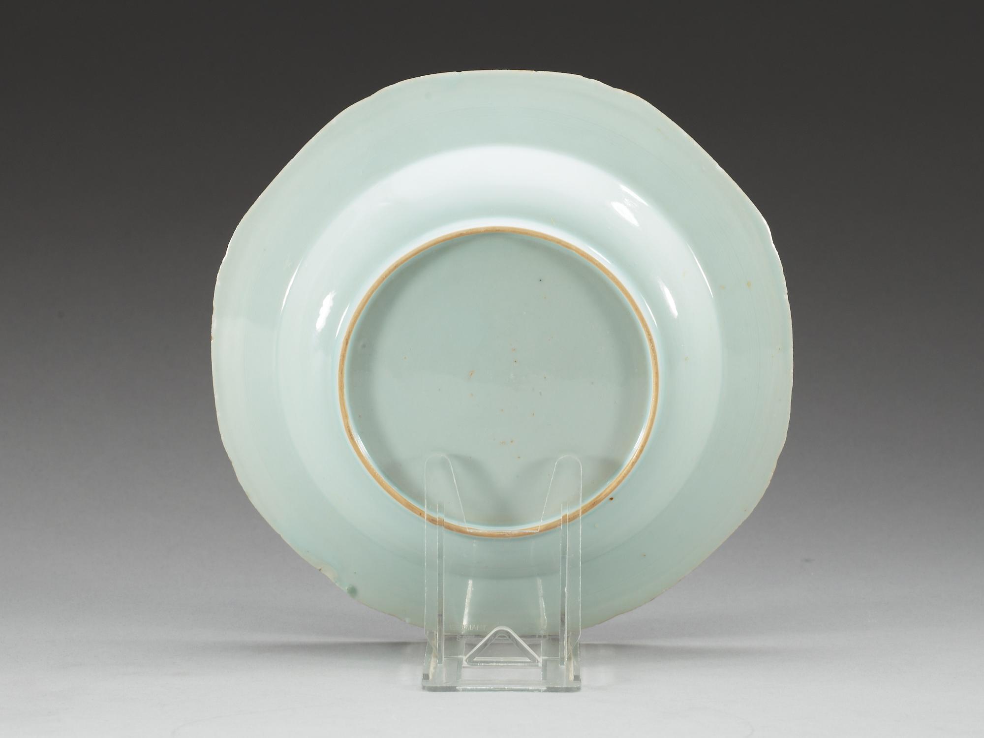 A set of 12 famille rose soup dishes, Qing dynasty, Qianlong (1736-95).