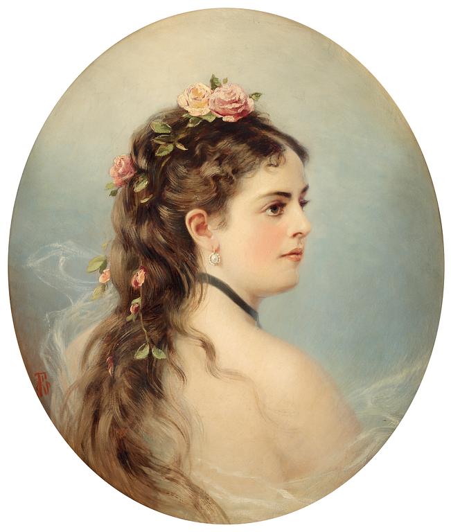 Portrait of Adele Maria Juana "Adelina" Patti.