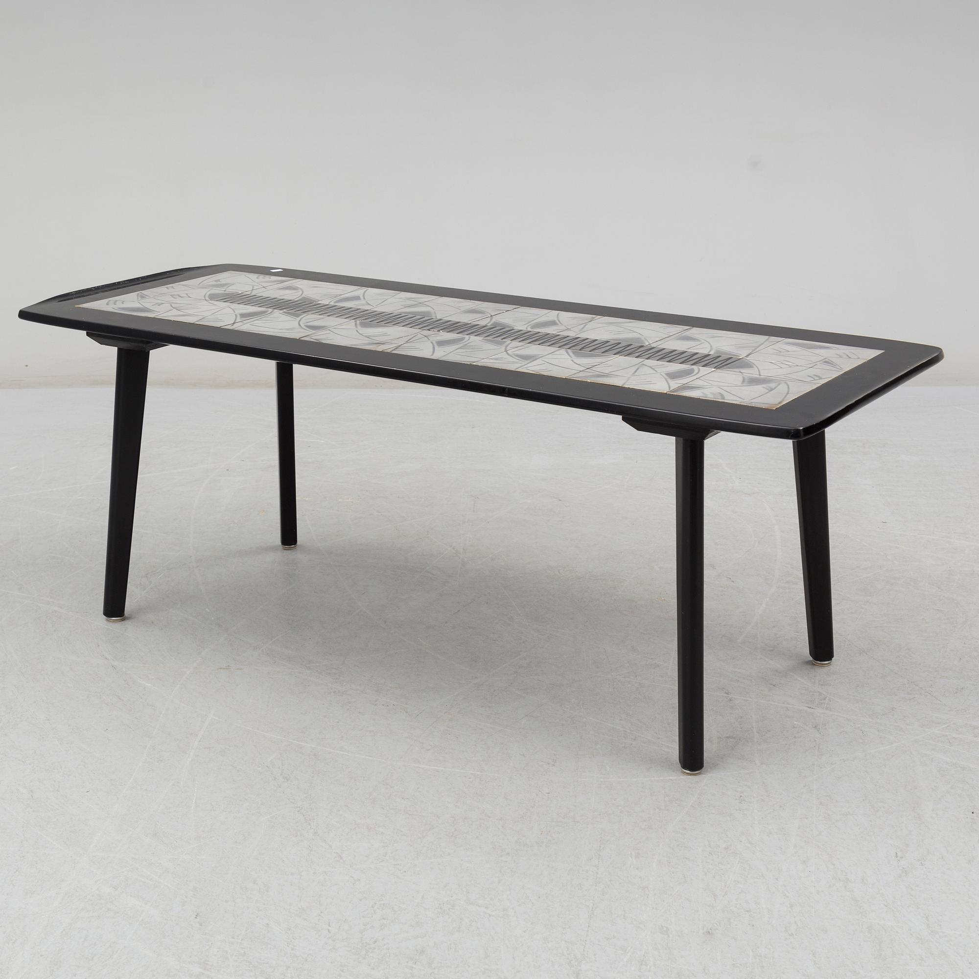 SOFFBORD, 1950/60-tal, signerat Edmund.