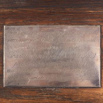 A Swedish silver cutlery set in case, mark of CG Hallberg, Stockholm 1913-17 (91 pieces).