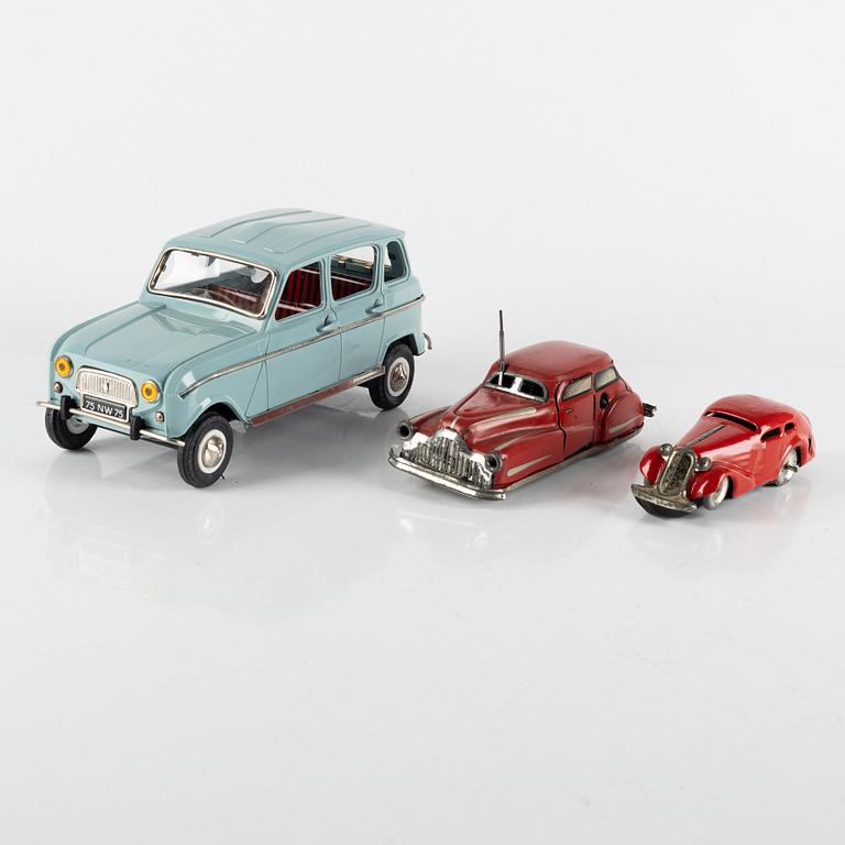 Joustra, including, 3 parts, "Renault 4L" "Auto-Miracle" and "Pico auto-stop", France, mid-20th century.