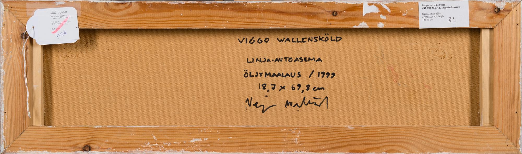 VIGGO WALLENSKÖLD, "BUS STATION".