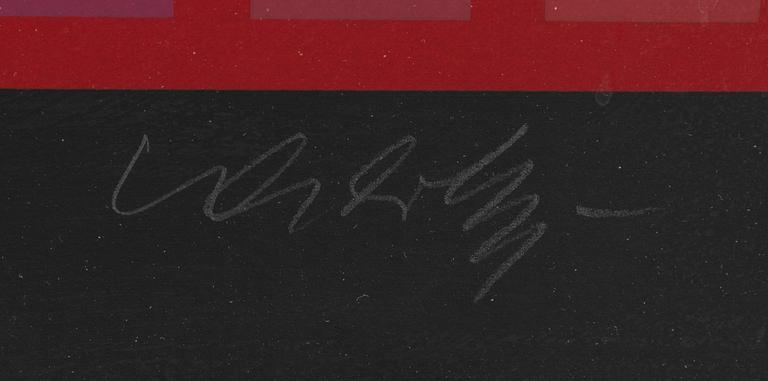 Victor Vasarely, "Lekande zebror".