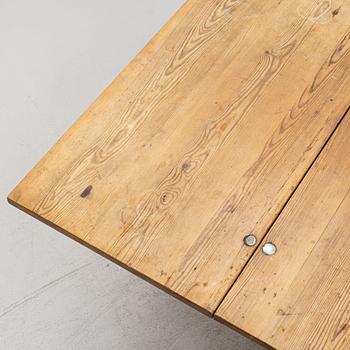 A 18th century gate-leg table.