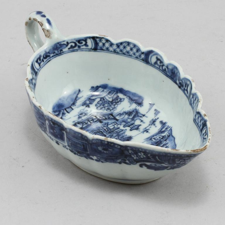 SÅSSNIPA, porslin, Kina, 1700/1800-tal.