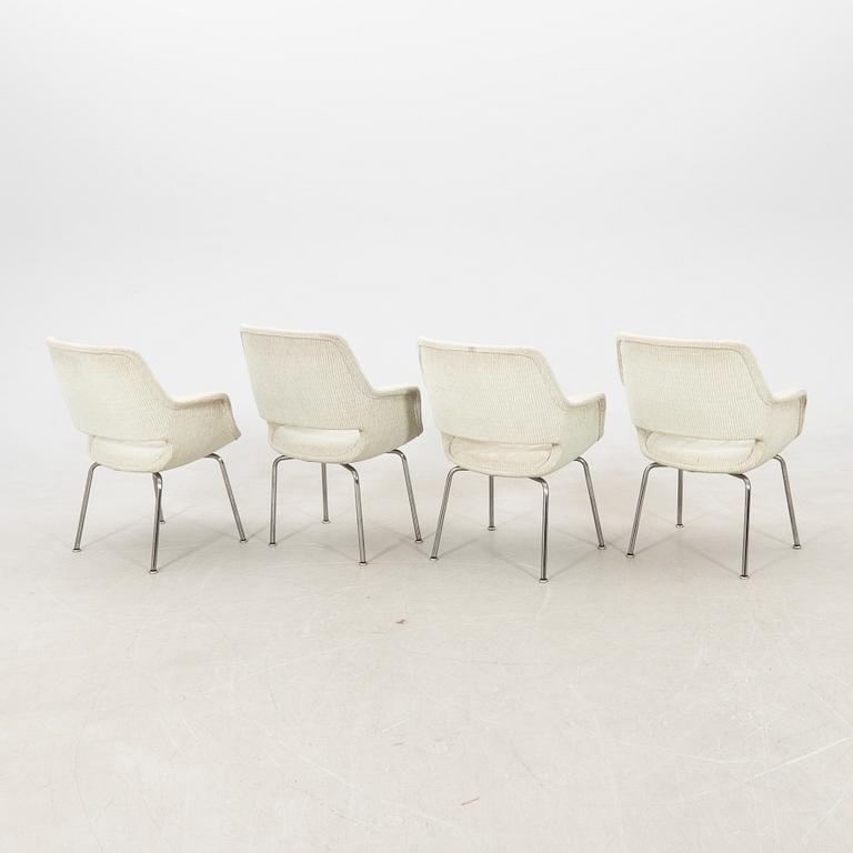 Armchairs 4 pcs "Jupiter 08567" Asko 1970s.