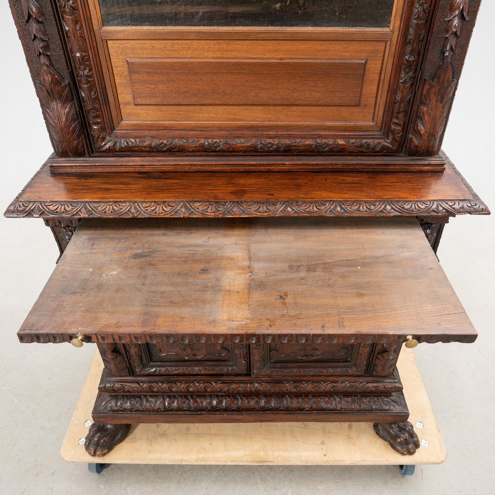 Skåp Renässans-stil 1800-talets senare del.