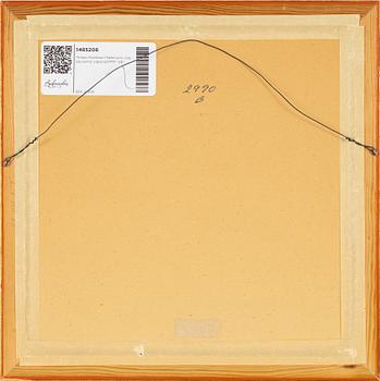 Primus Mortimer Pettersson, oil on papaer-panel, signed PMP.