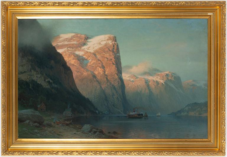 Johannes Harders, "Fjordlandskap".