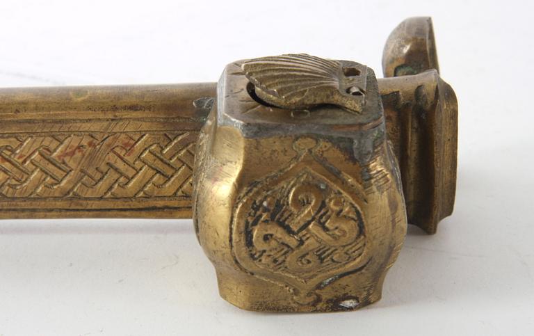 SKRIVSCHATULL, mässing, trol nordafrika.