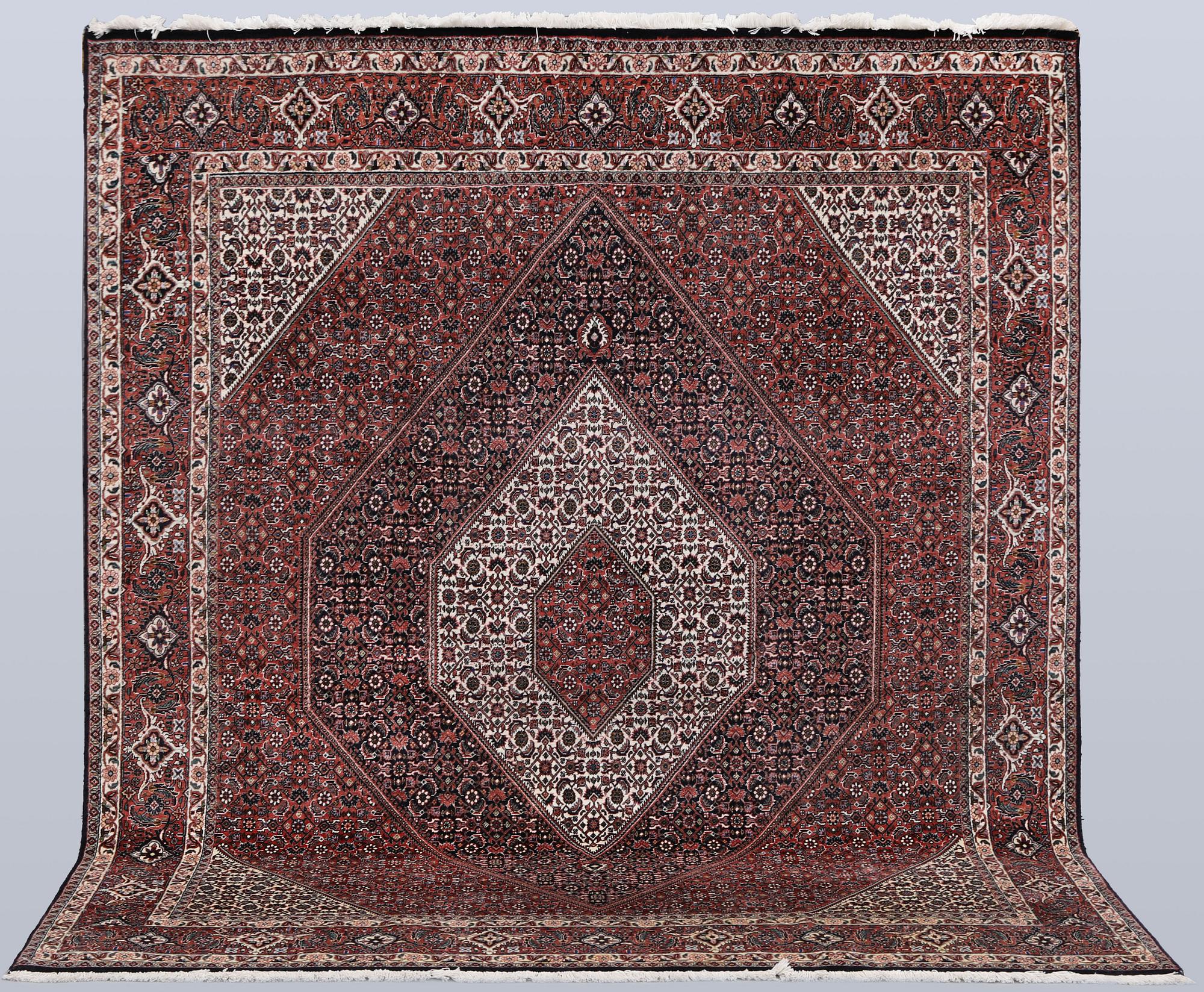 A rug, Bidjar so-called Takab, approx. 240 x 202 cm.