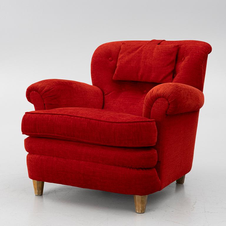Josef Frank, armchair, model 568, Svenskt Tenn.