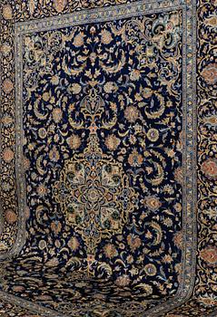 A CARPET, Kashan, around 412 x 292 cm.