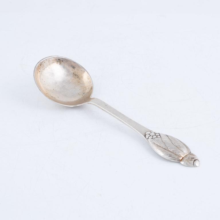 Evald Nielsen, serveringsspade, silver, Danmark 1920-tal.