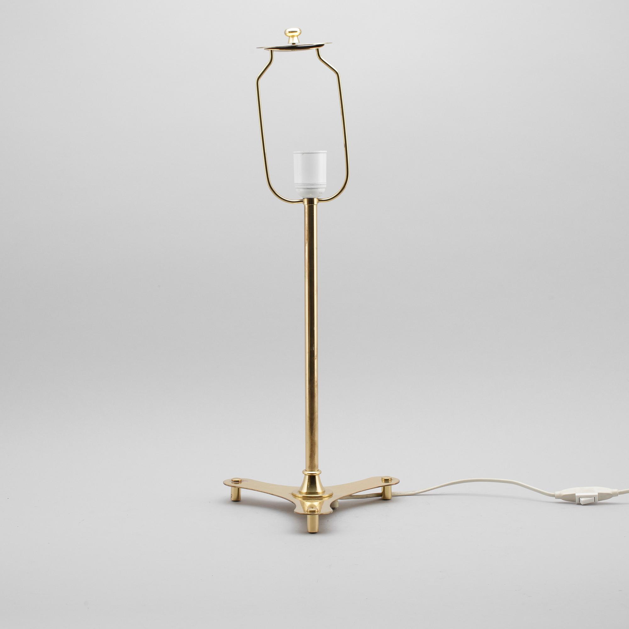 BORDSLAMPA, mässing, modell 2467/2, Josef Frank, Firma Svenskt Tenn.