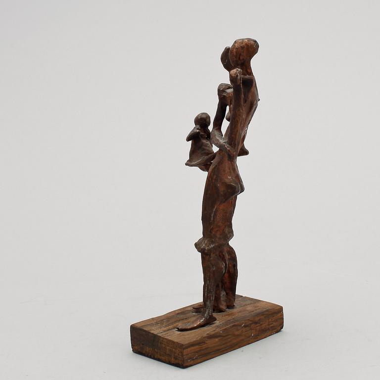 PUCK STOCKLASSA. Tillskriven. Skulptur, brons, ej signerad.