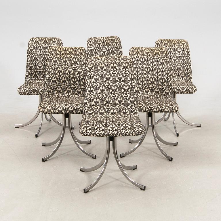 Chairs, 6 pieces, late 20th century.