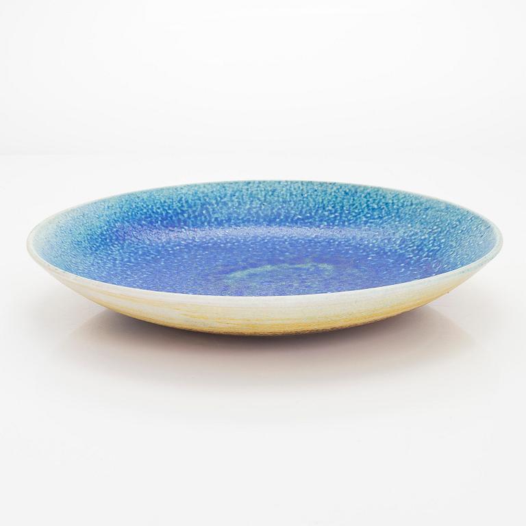 Francesca Mascitti-Lindh, bowl, stoneware, signed FML Arabia.