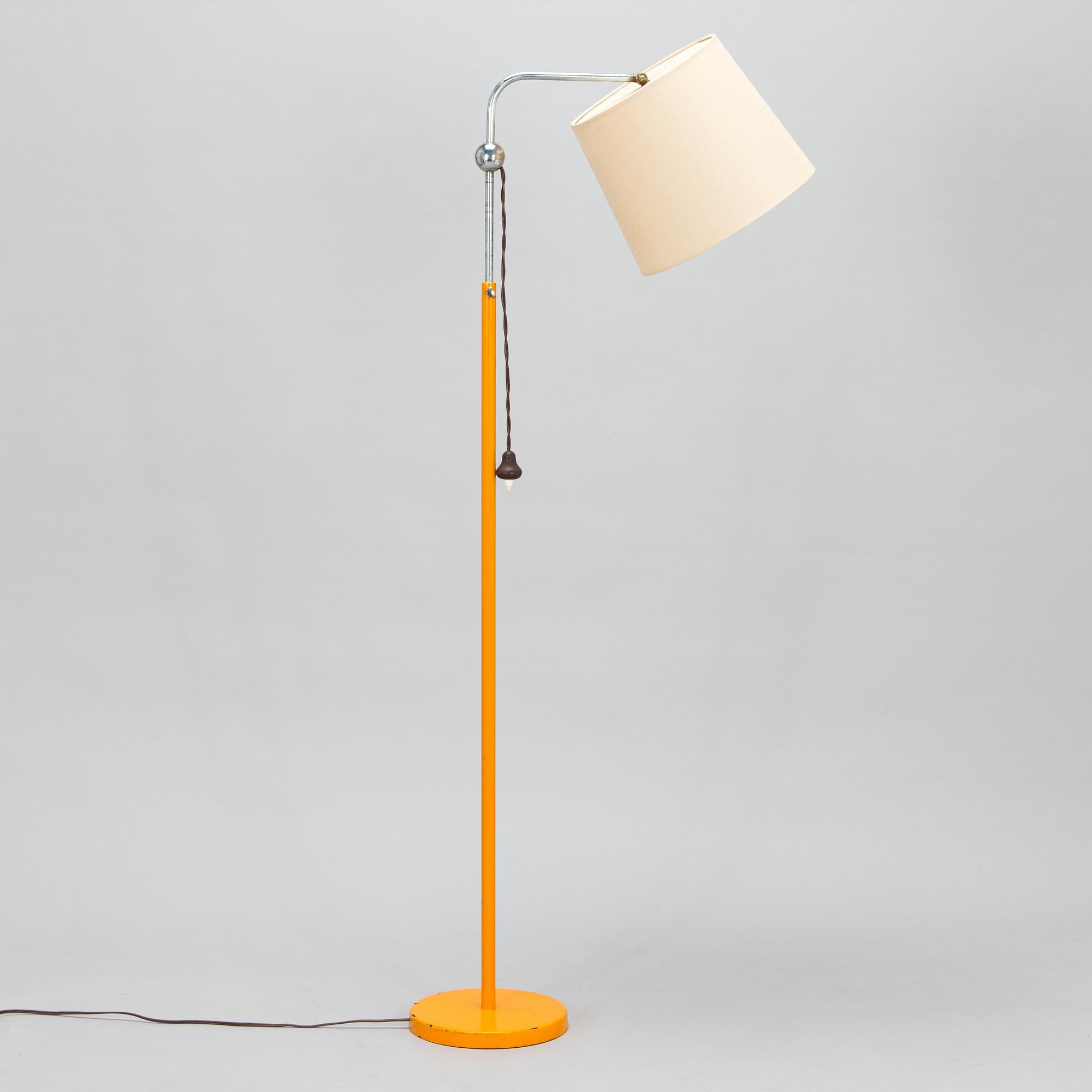 Paavo Tynell, golvlampa, beställningsarbete Taito 1930-tal.
