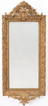 A mirror, circa 1900.