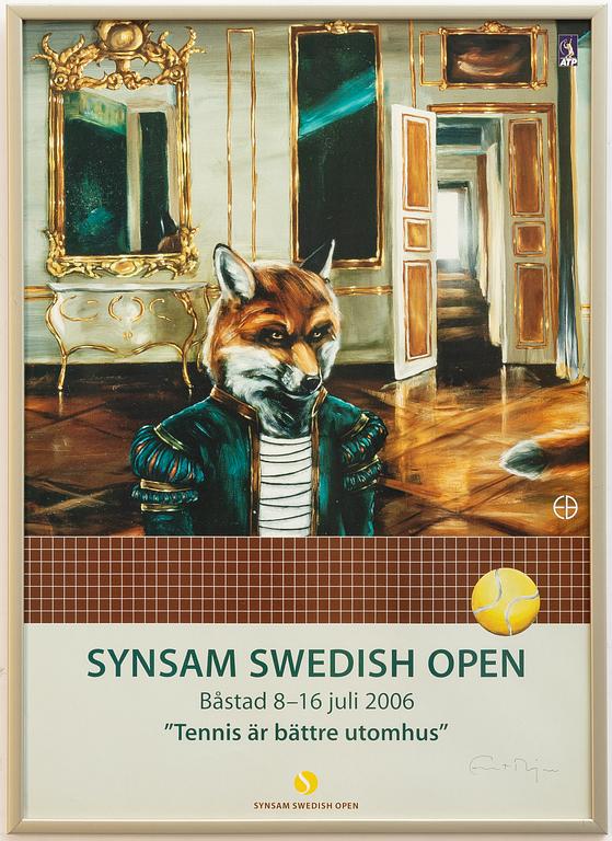 Ernst Billgren, Posters, 9, “Swedish Open Båstad”, 2003–11.