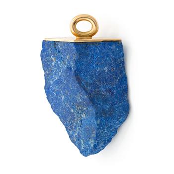 492. Kristian Nilsson, hänge 18K guld och lapis lazuli.