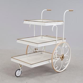 SERVERINGSVAGN, inköpt på Svenskt Tenn, omkring 1900-talets mitt.