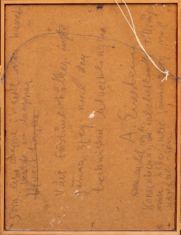 Gerhard Nordström,  oil on panel, signed.