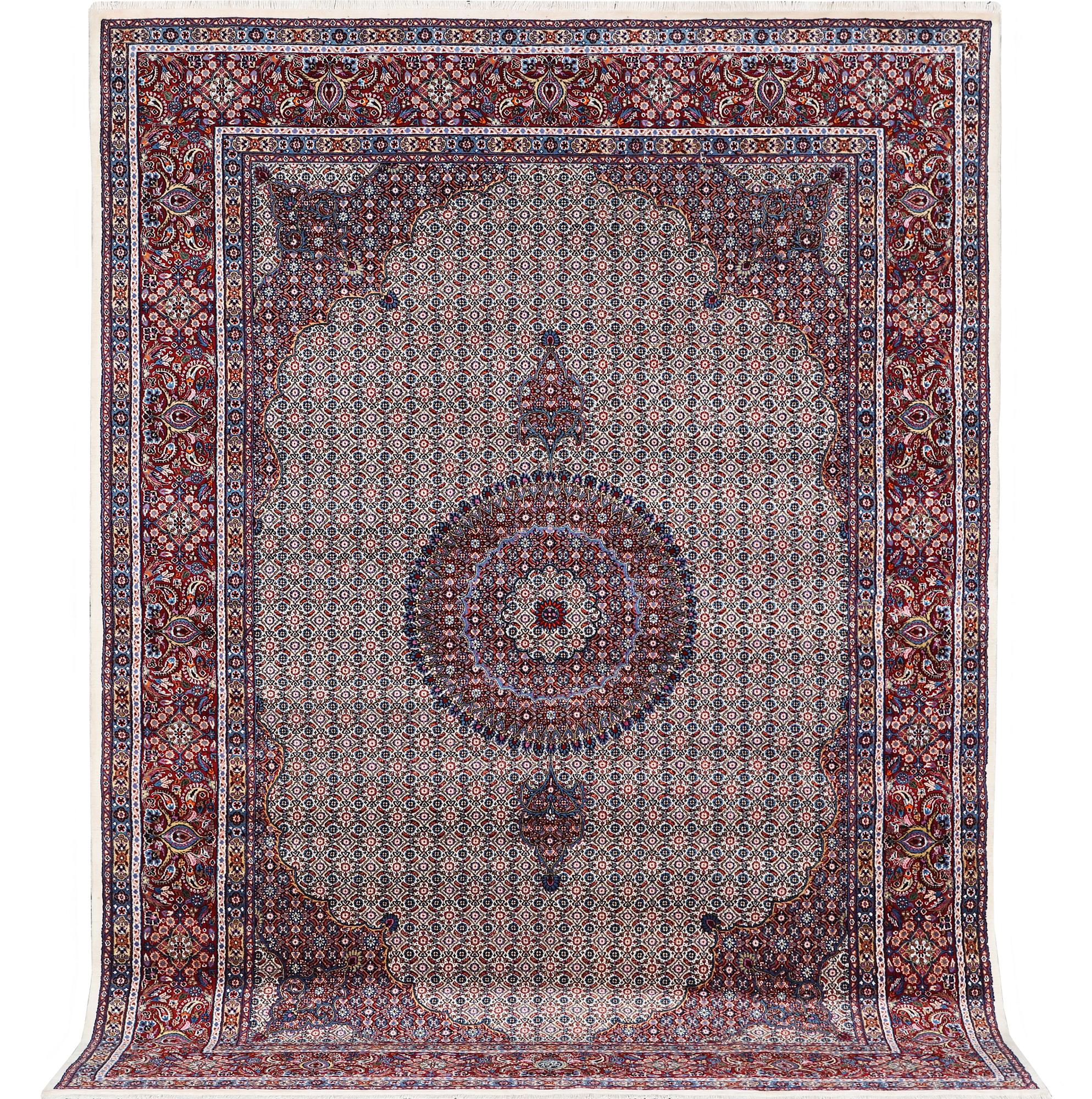 A carpet, Moud, ca 360 x 250 cm.